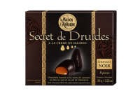 Zartbitterschokolade „Secret de druides“ mit Salidou-Füllung 80 gr
